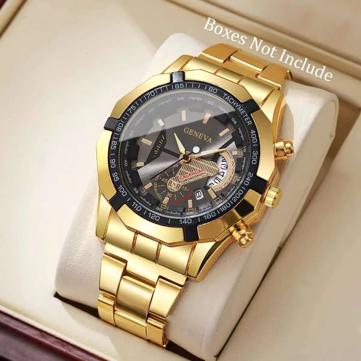 Men Business Watches Fashion Large Dial Calendar Quartz Watch Reloj HombreWithout Box 250928