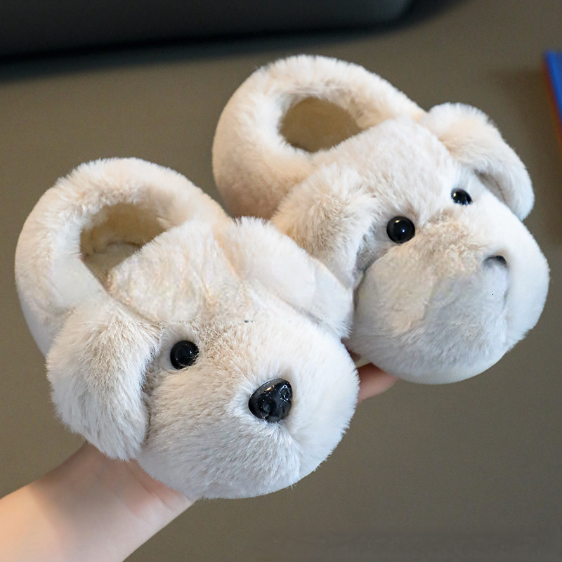 Children's Cotton Slippers Men's Indoor Slippers Trendy Fashion Designer Shoes Men's And Women's Shoes Cotton Slippers Autumn New 