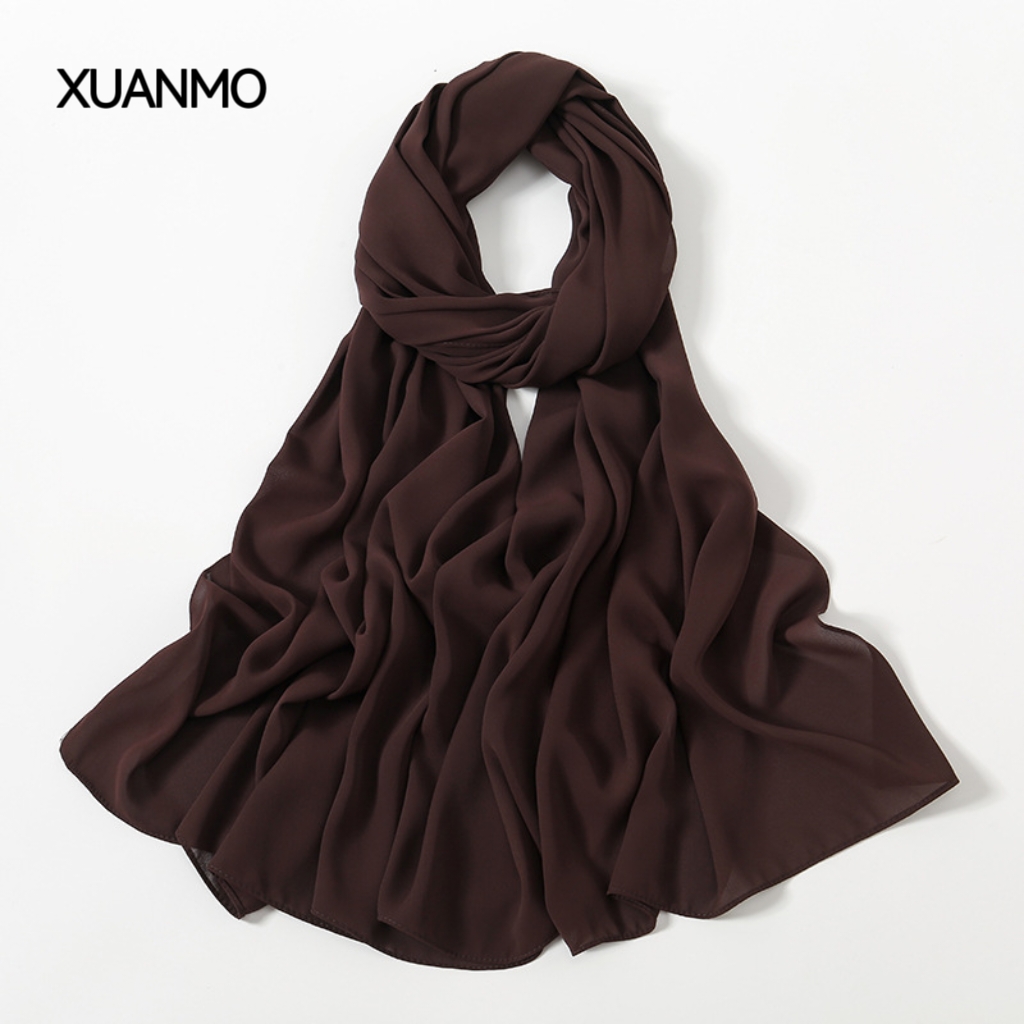 K1986 Minimalist solid color cashmere scarf for women, heavyweight thickening for autumn and winter, high-end wool neck scarf, warm and fashionable