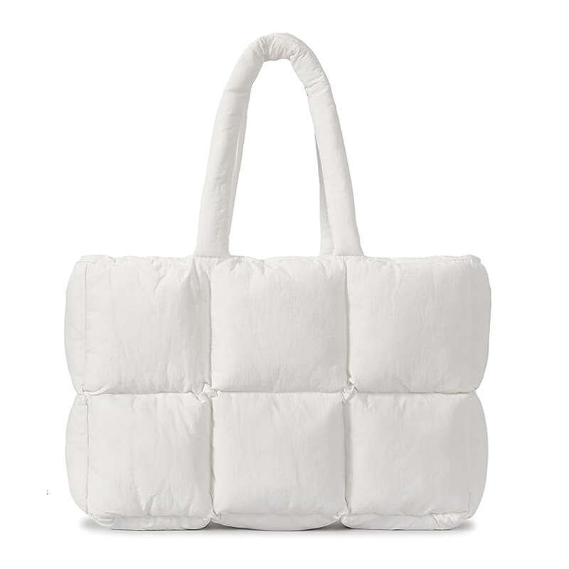 Hot Sale Quilted Puffy Handbag Shoulder Tote Bag Lightweight Purse for Work Travel Fitness