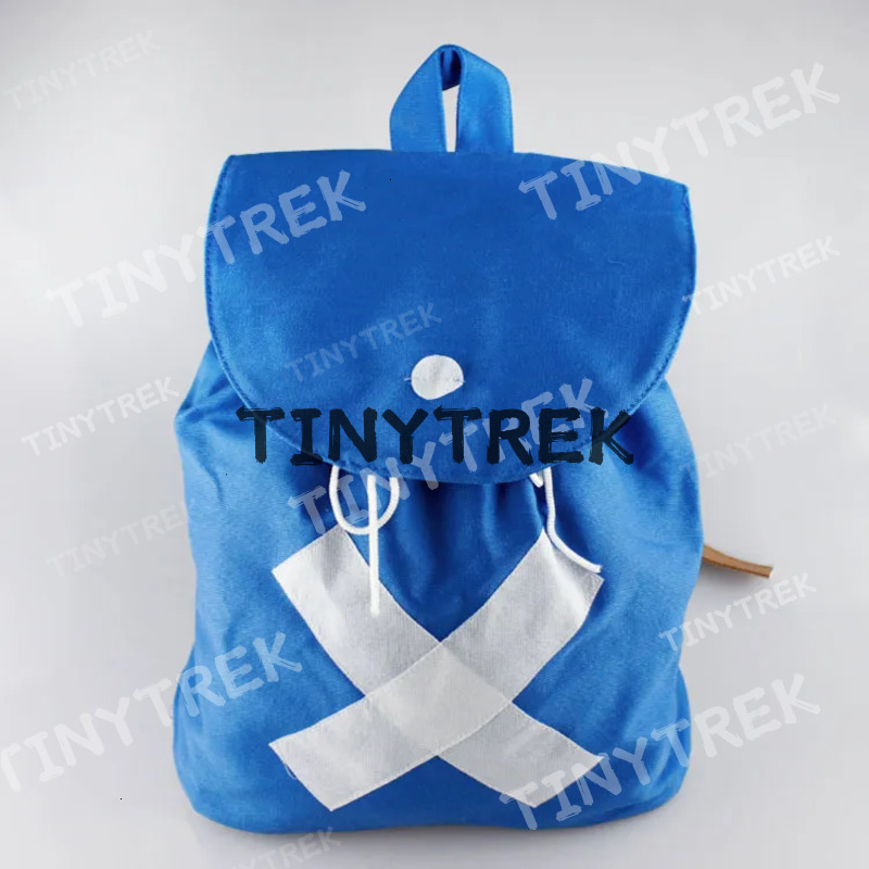 Backpacks Anime Canvas Backpack Tony Chopper Cosplay School Shoulder Bag for Teenagers Boys Girls Kids Gift Drawstring Pocket 230703
