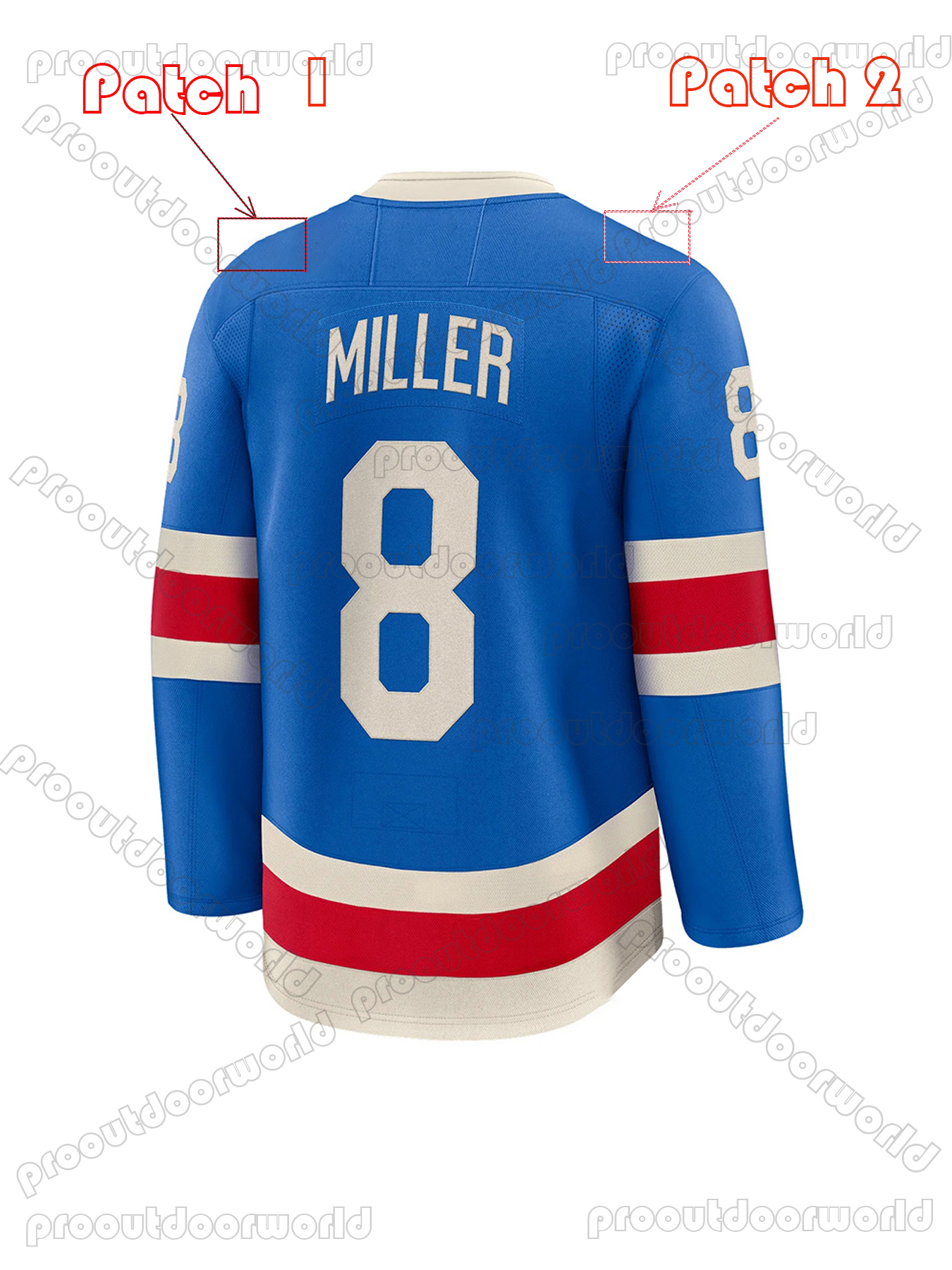 Messier 2025-26 Hockey Jersey Shesterkin Rempe Panarin Kreider Fox Miller Trocheck Lafreniere Gretzky Custom Double-Reinforced Stitching Casual Wear