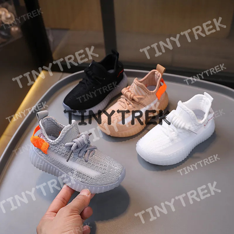 New Spring Baby Toddler Soft Breathable Knitting Infant Sneaker Light Non-Slip Boy Girl Walkers Shoes Size 21-32