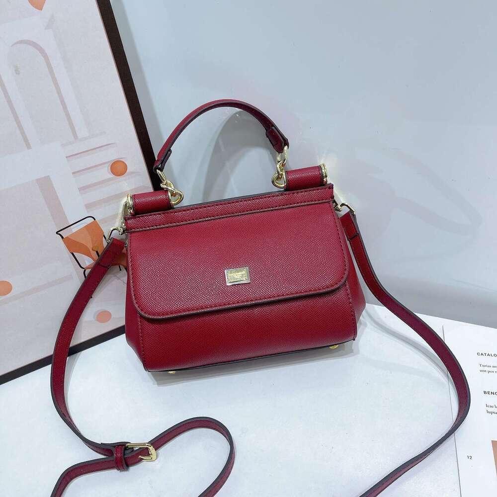 Designer Bag Tote Shoulder Bag Cowhide Women Sicily Palm Pattern Versatile Commuter Party Crossbody Handbag For