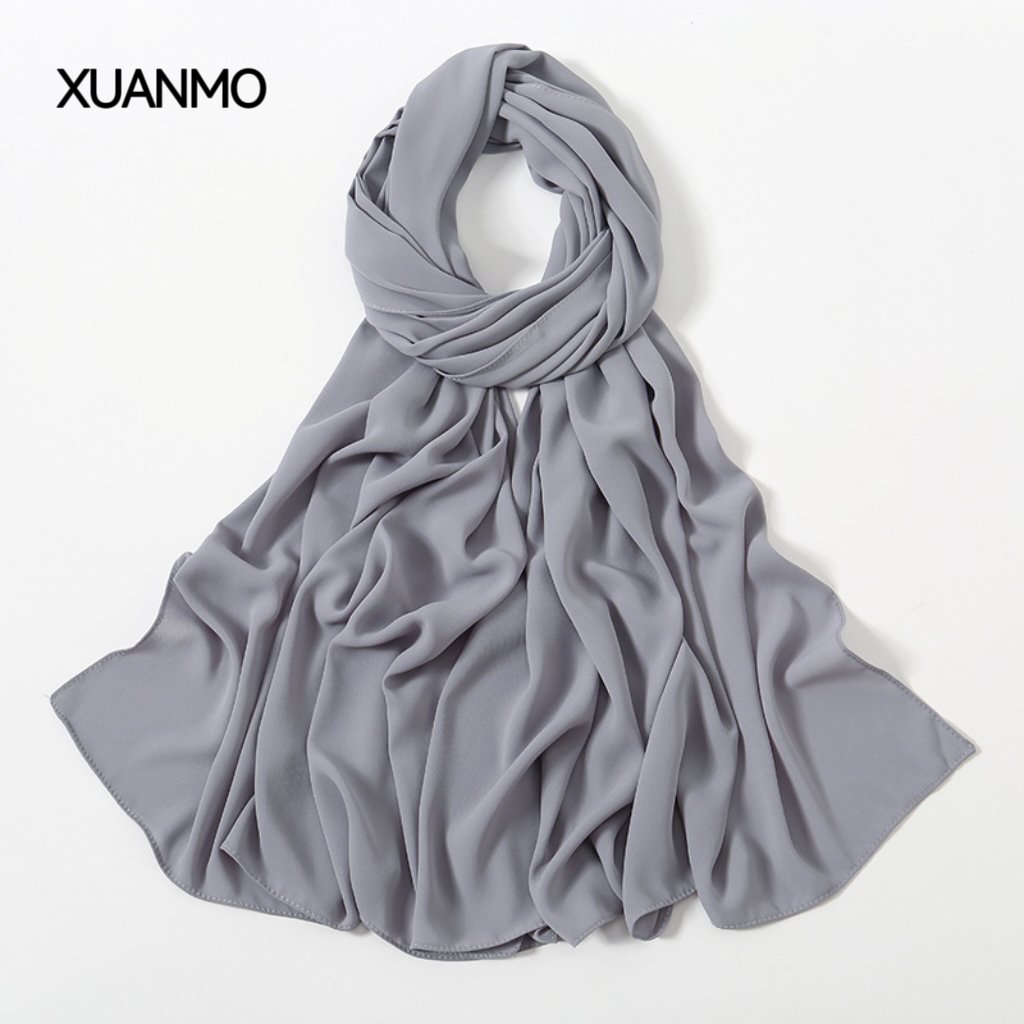 K1986 Minimalist solid color cashmere scarf for women, heavyweight thickening for autumn and winter, high-end wool neck scarf, warm and fashionable