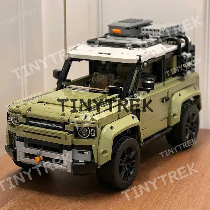 2573 pieces of new technology off-road Defender sports block set MOC car toy building blocksXJ250326
