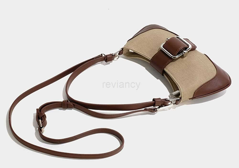 Bag for Women Canvas Shoulder Crossbody Bags Y2K Small CluTCh Totes Handbag Evening Armpit Top Handle Purse 2025W250930