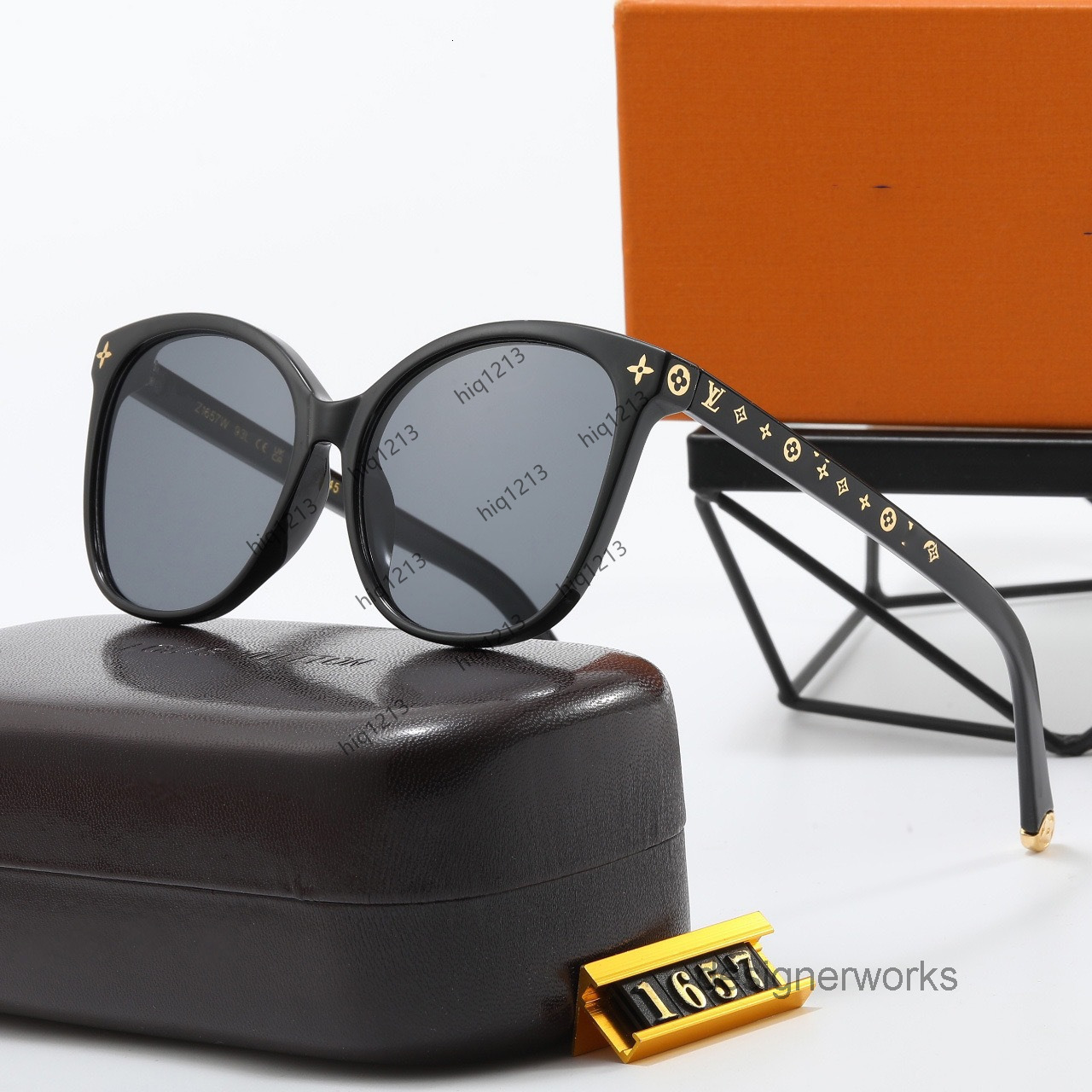 designer luxury Louievuitton louis vouitton lv louis vuittonn sunglasses men glasses for men women New L Brand Cat Eye HighQuality for Men and Women Personalit 1OG7