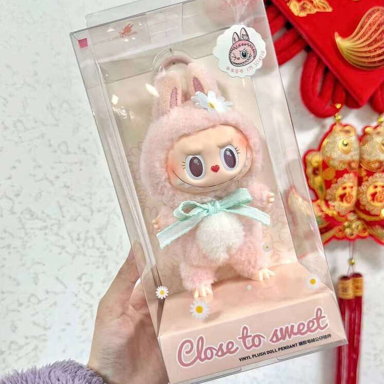 38Cm Mokoko Close To Sweet Vinly Plush Toy Labubu Doll Sweet Series V1 In Stock