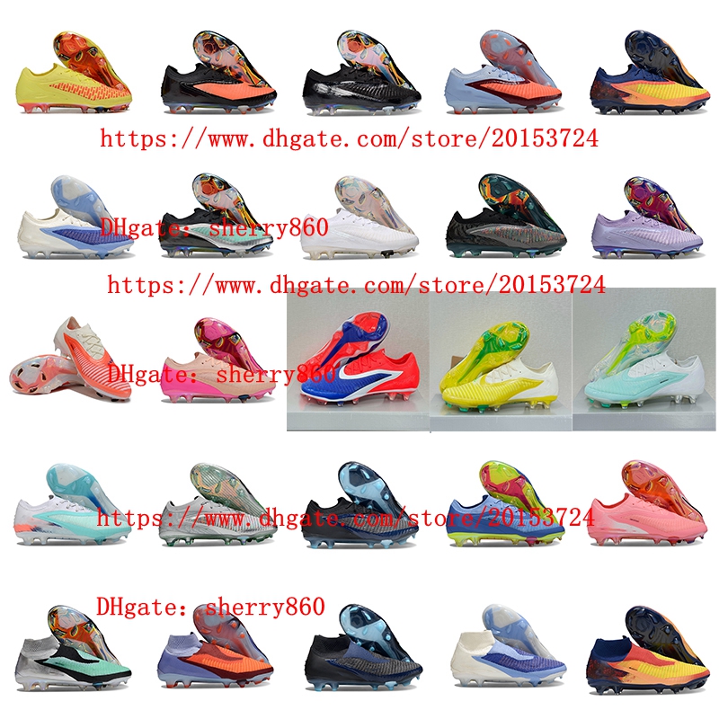 Mens boys women Soccer Shoes GX III Elite FG Cleats Football Boots Scarpe Calcio Firm Ground Botas De Futbol size 35-45 EUR