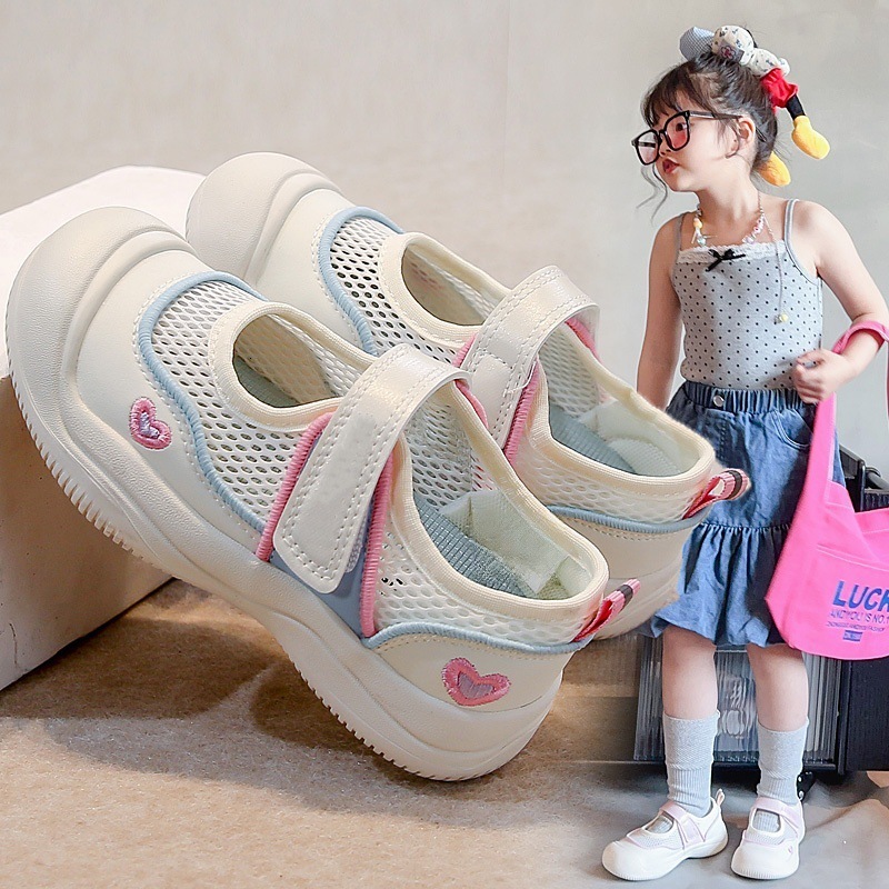 Fashion Trend Designer Shoes New Children's Breathable Sneakers Mesh White Sneakers Designer Student Autumn New Luxury Shoes Men's and Women