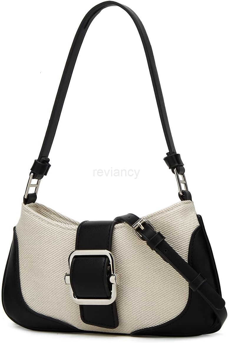 Bag for Women Canvas Shoulder Crossbody Bags Y2K Small CluTCh Totes Handbag Evening Armpit Top Handle Purse 2025W250930