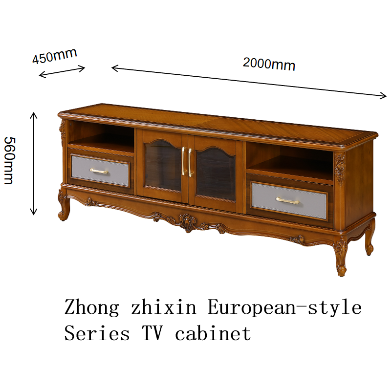 Zhong zhixin European-style Series The coffee table is made of solid wood and crafted with ingenuity by a Danish designer.