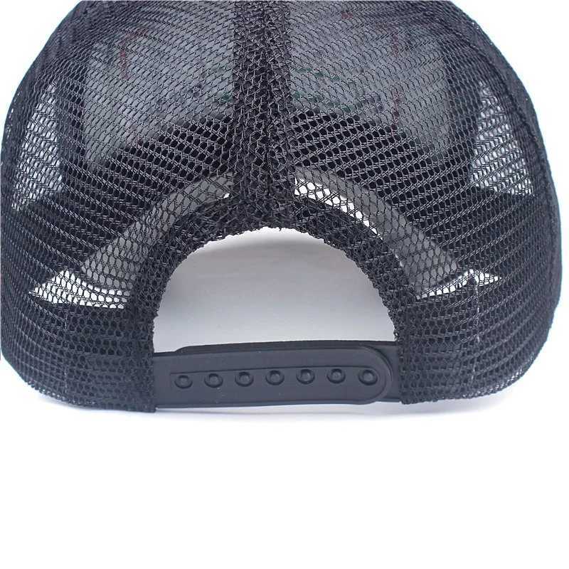 And Summer New Mesh Embroidery Letter Awesome Baseball Cap Womens Baseball Cap Mesh Hat Mens Outdoor Sunscreen Cap S25929