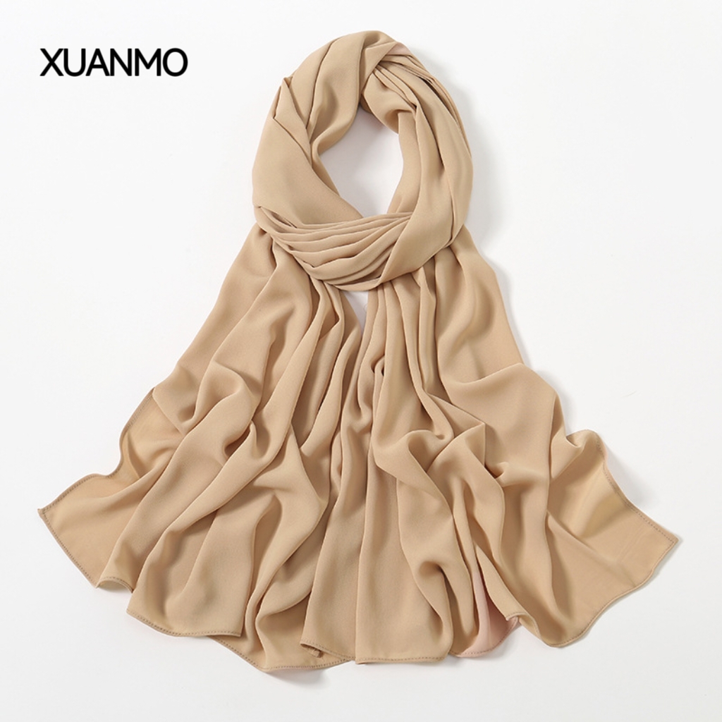 K1986 Minimalist solid color cashmere scarf for women, heavyweight thickening for autumn and winter, high-end wool neck scarf, warm and fashionable