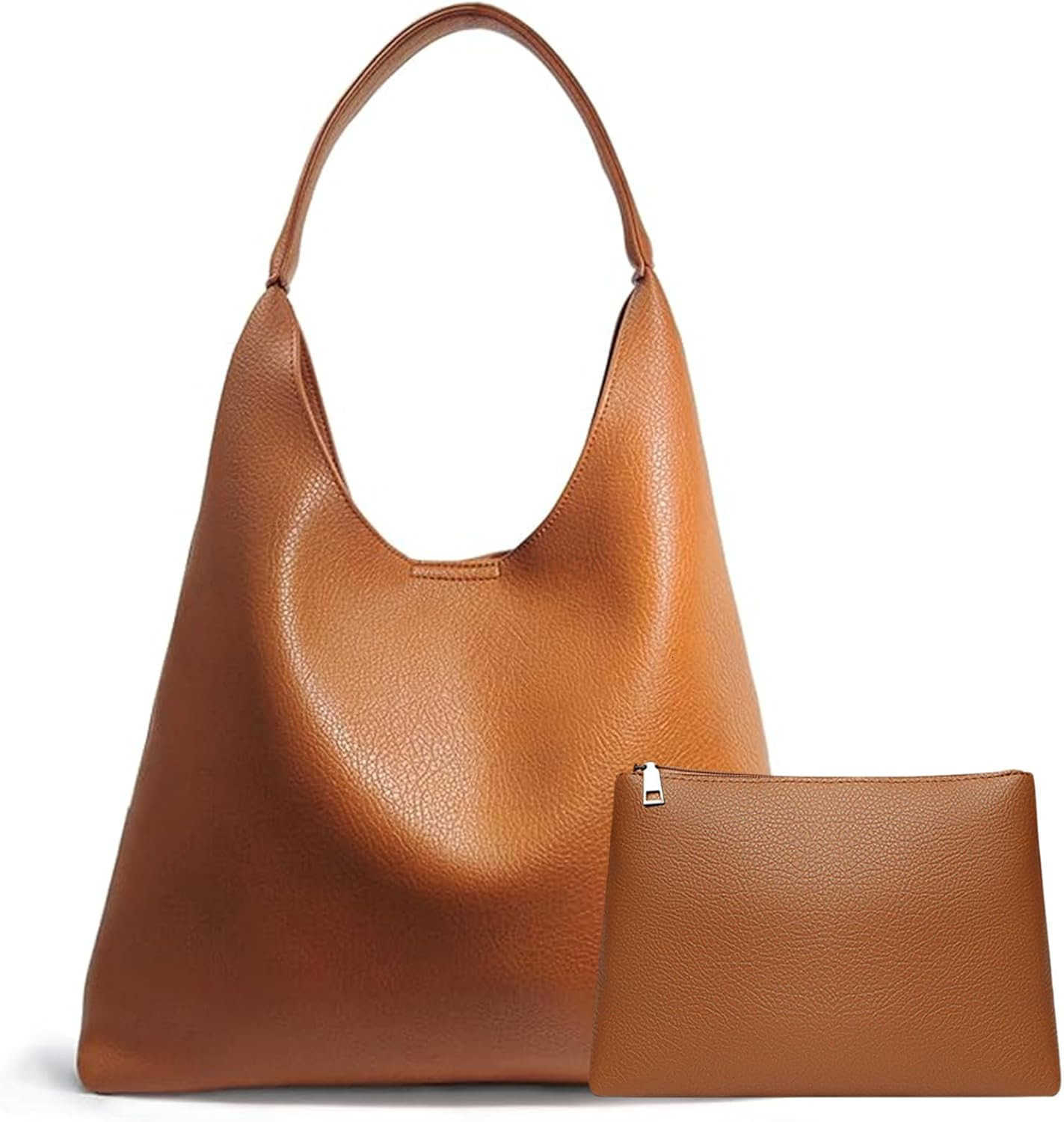 2025 Slouchy Tote Bag for Women Leather Hobo Bag Soft Vegan Leather Tophandbag Shoulder Bag Handbag Underarm PurseW250930