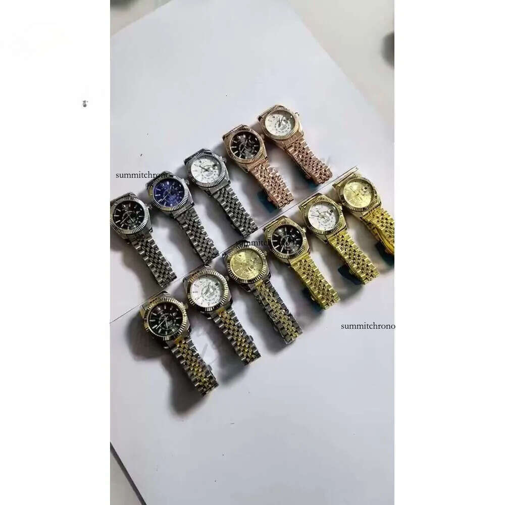 Roleex Complication Mens Designer Watch Sapphire Crystal Reloj Orologio Watches for Men Waterproof Roolex Montres Stylish No Pressure Or Irritation