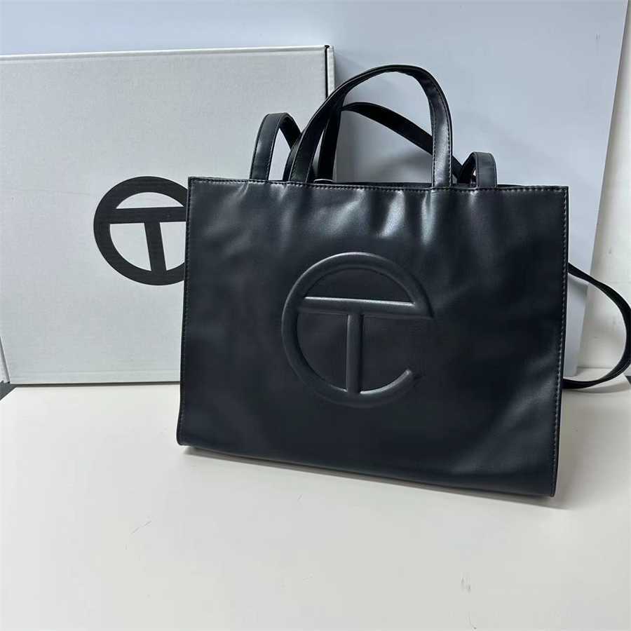 Totes Without Box Telr Tote Bag New Solid Color Business Briefcase Crossbody Shoulder