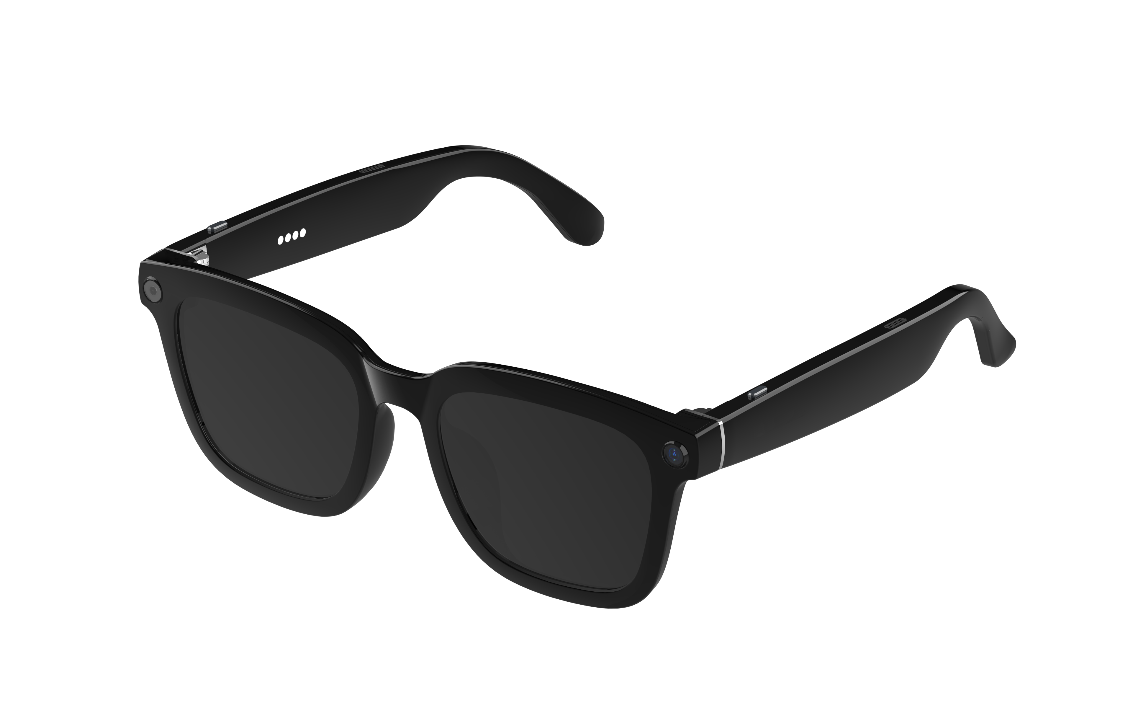 Smart Glasses with AI Real-Time Translation, 8MP Camera, 1080P Video Recording, ChatGPT DeepSeek Integration, Bluetooth 5.3, Hi-Fi Audio for Hands-Fre