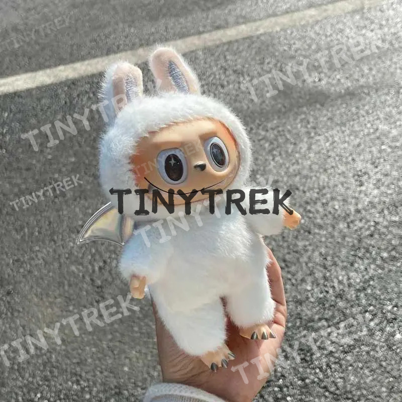 The Monsters Angel In Clouds Series Vinyl Base Doll Pendant Replica Board Cute Birthday Gift W250419 Labubu