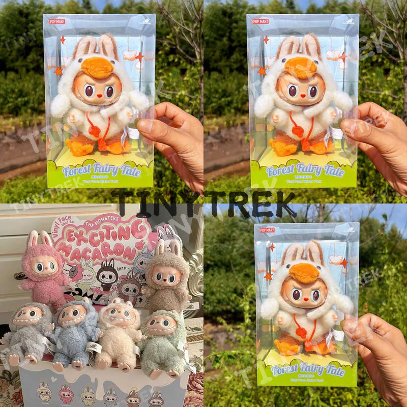 Labubu Duck Toy 17cm New Forest Fairy Tale Plush Vinyl Doll Keychain Pendant L250821K96F