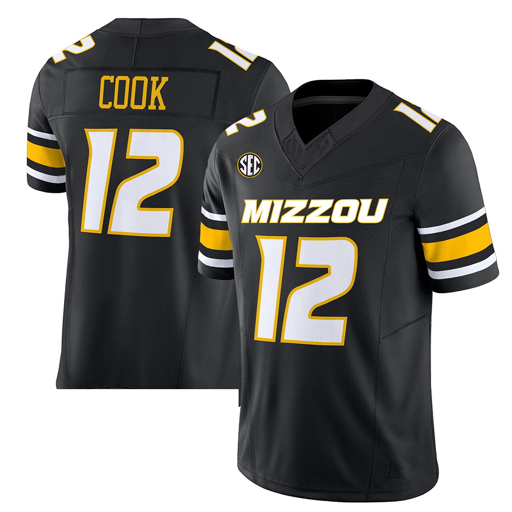 NEW Football Jersey Brady Cook Nate Noel Luther Burden III Top Custom Men Women Youth Jerseys Smith