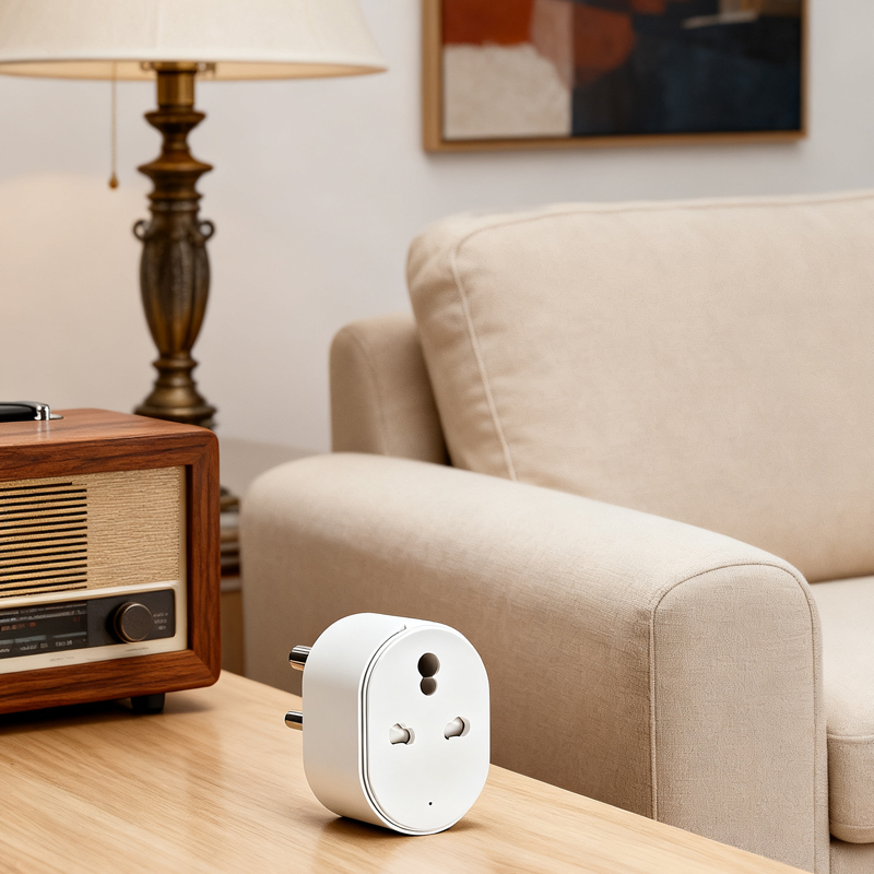 Smart WiFi Socket Outlet Plug Remote Control Timer Switch Voice Alexa Google Home Compatible India South Africa Standard 10A/16A