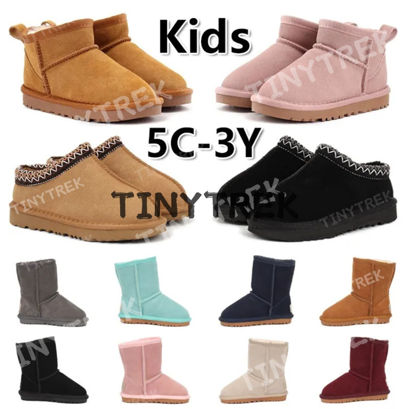 Kid Designer Tasman Tazz Slippers Australia Toddler Boots Girl Youth Baby Child Children Infant Enfant Preschool Winter Snow Fur Ultra Mini Boot Kids Shoes