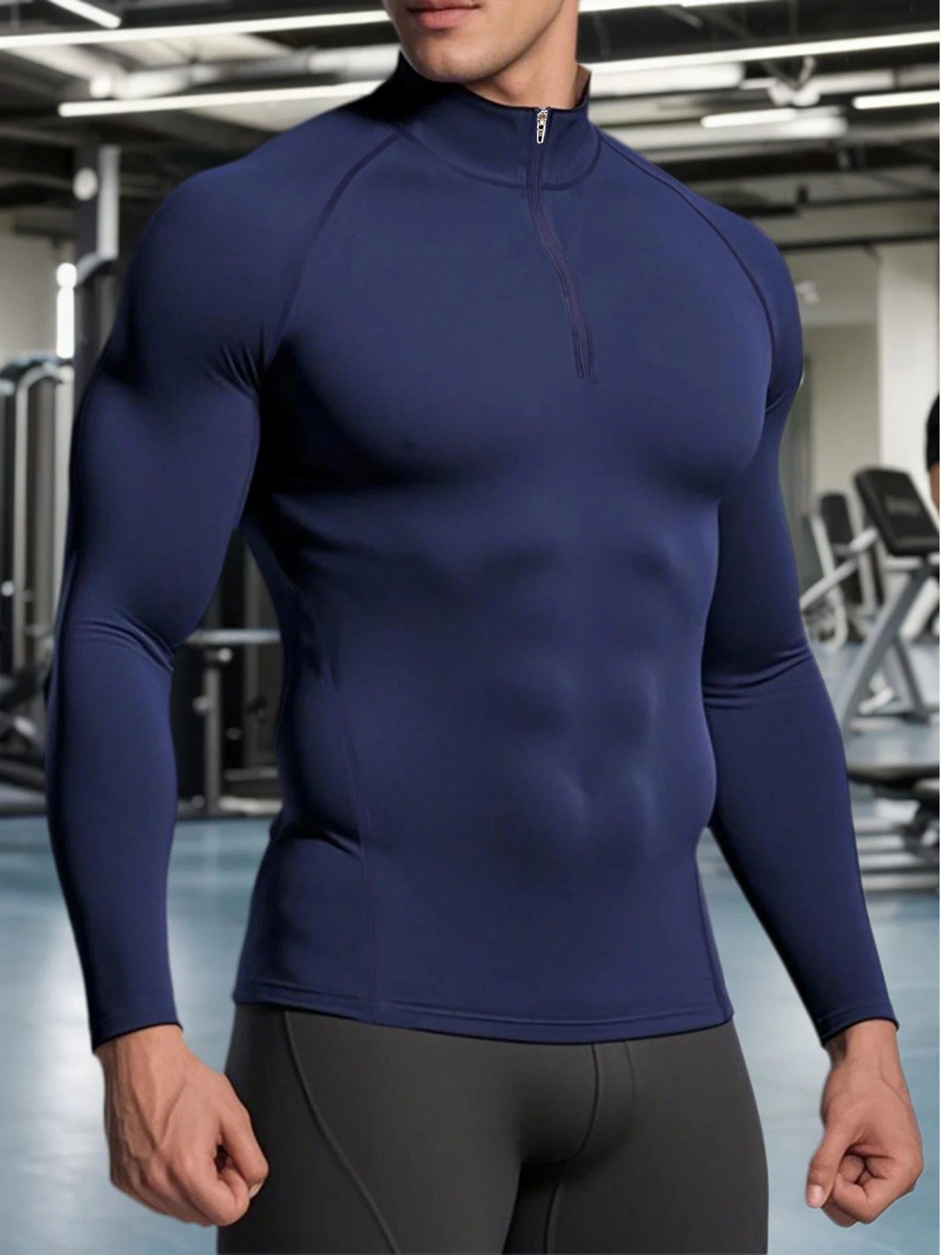 Men Running Compression Tshirt Long Sleeves Sport Tees Gym Fitness Sweatshirt Male Jogging Tracksuit Homme Athletic Shirt Tops 250922