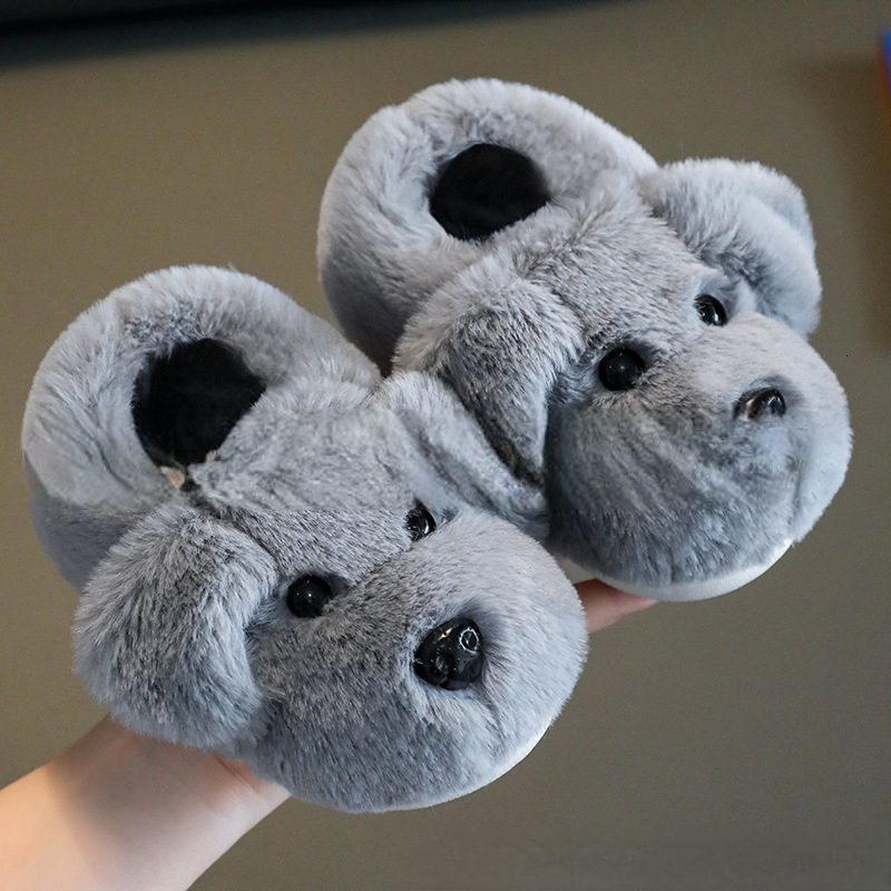 Children's Cotton Slippers Men's Indoor Slippers Trendy Fashion Designer Shoes Men's And Women's Shoes Cotton Slippers Autumn New 