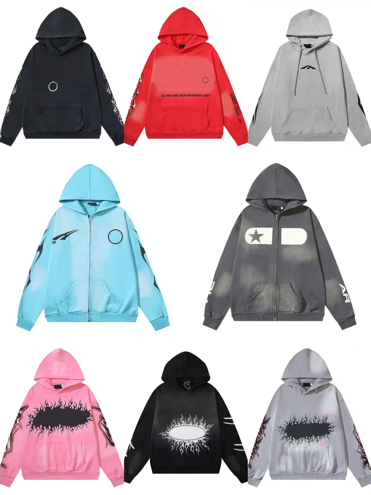 Mens Designer Hoodie Men Hip Hop Graffiti Hoodie Street Hooded Sweatshirt Designers Shirt Long Sleeve Pullover Womens Washed Sweatpants Size S-XL