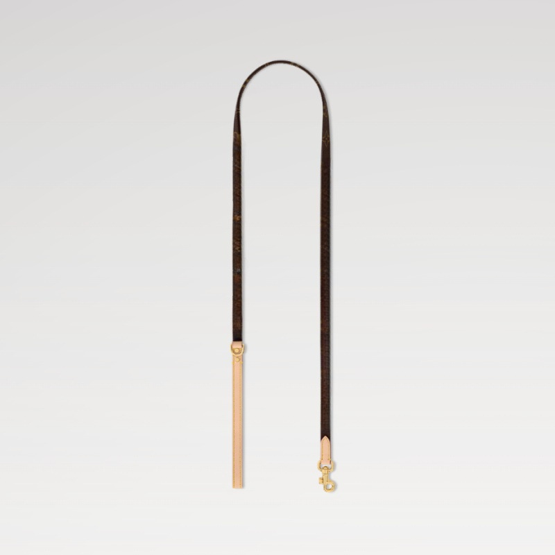 2025 new Designer Collars and Leash Classics White Multicolour Dog Collar with Metal Charm Double Layered Leather Leashes for Small Medium D