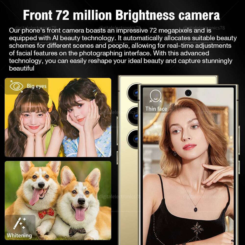 2025 NEW S26 Ultra Cellphones Original Smartphone 5G Dual SIM Android 14 Cell Phone Snapdragon 8 Gen 3 Smart Mobile Phones - view 5