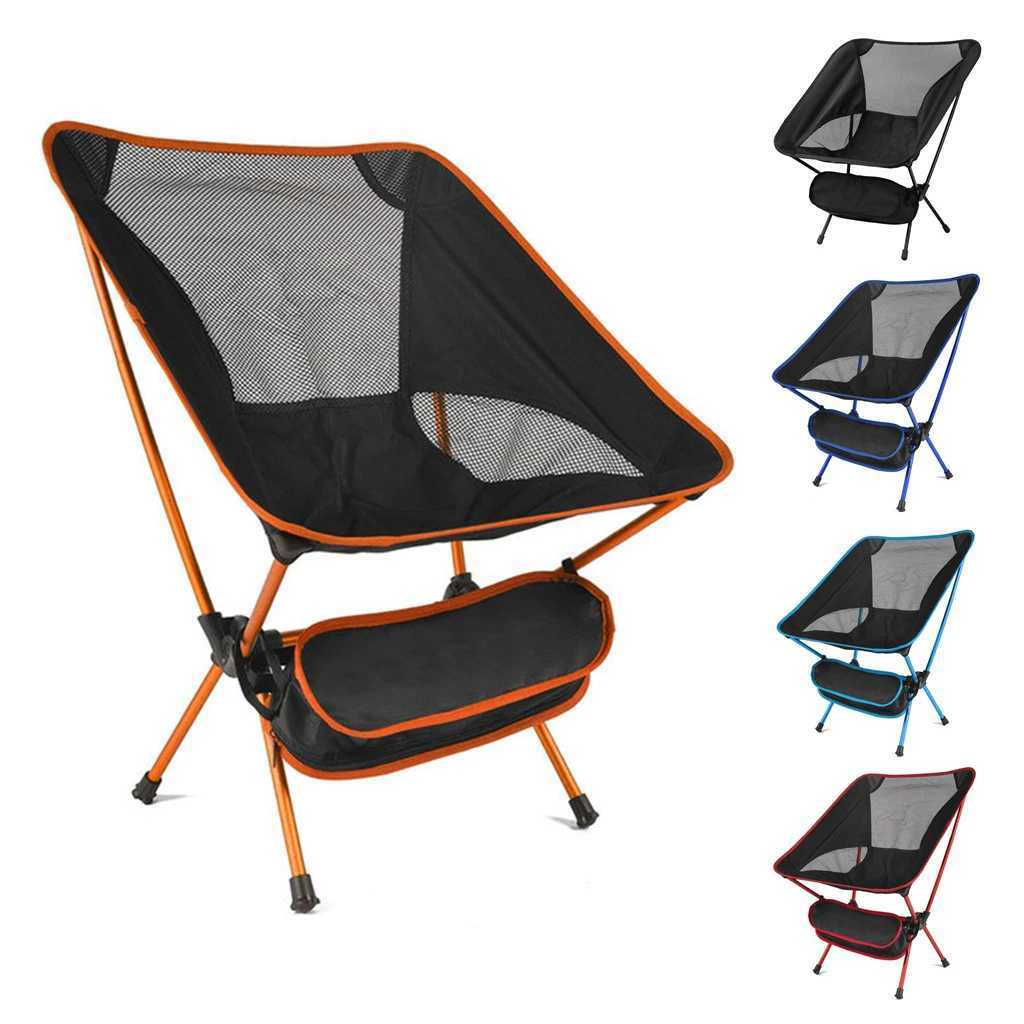 Folding Chair Ultralight Detachable Portable Lightweight Chair Folding Extended Seat Fishing Camping Home BBQ Garden Hiking J250930