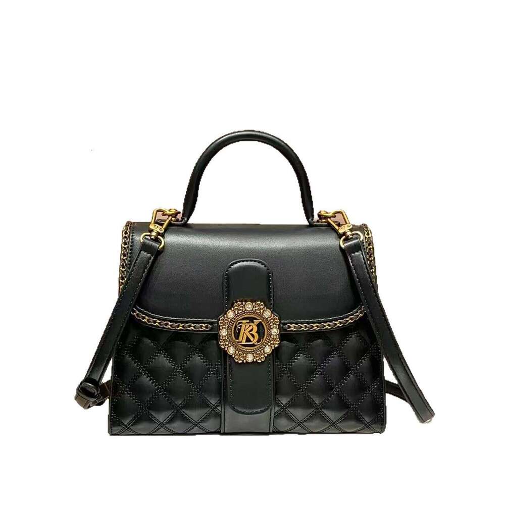 designer bag Luxury bag Exquisite Genuine Leather Simple Small Square Women's Crossbody Bag 2025 New Trendy Versatile Shoulder Handbag