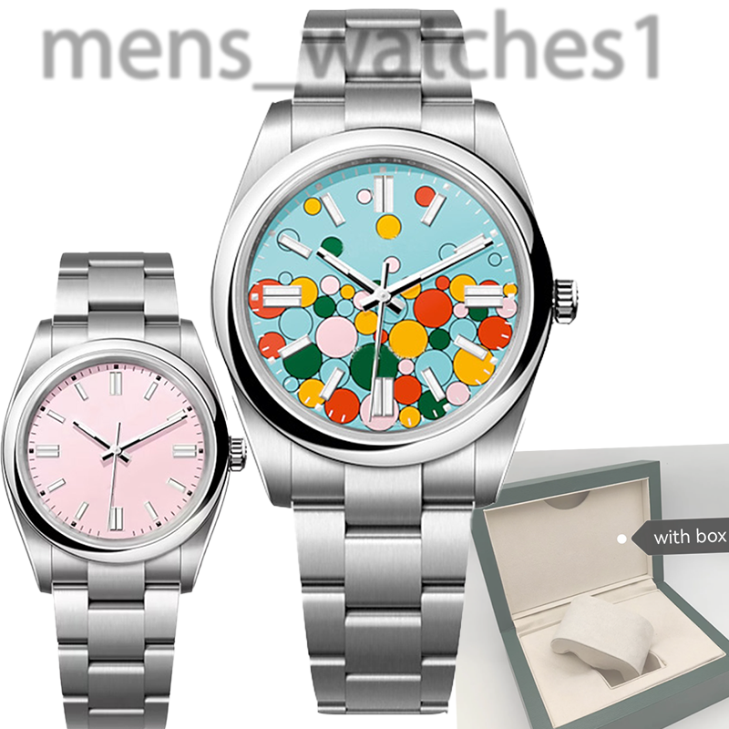 couple men's and women's luxury automatic mechanical watch 36mm41mm sapphire stainless steel watches