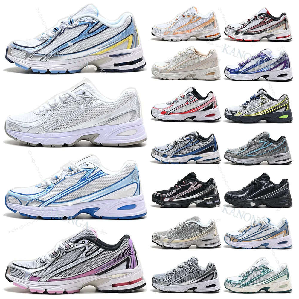 Designer 740 Casual Shoes Trainer Sneakersnew Men Women Outdoor Breathable Purple Sier Mesh Shoe Sports Sneakers Black White Blue Yellow Size 36-45