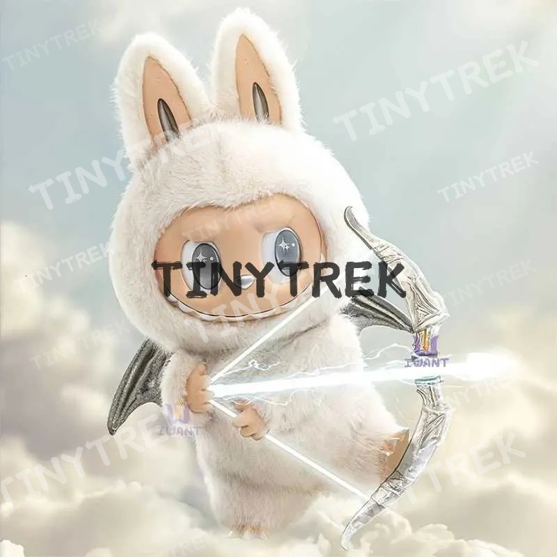 Dolls Bubble Mart Winter Angel In Clouds Large Vinyl Face Doll Big Baby Childrens Toy Festival Birthday Gift Y250221