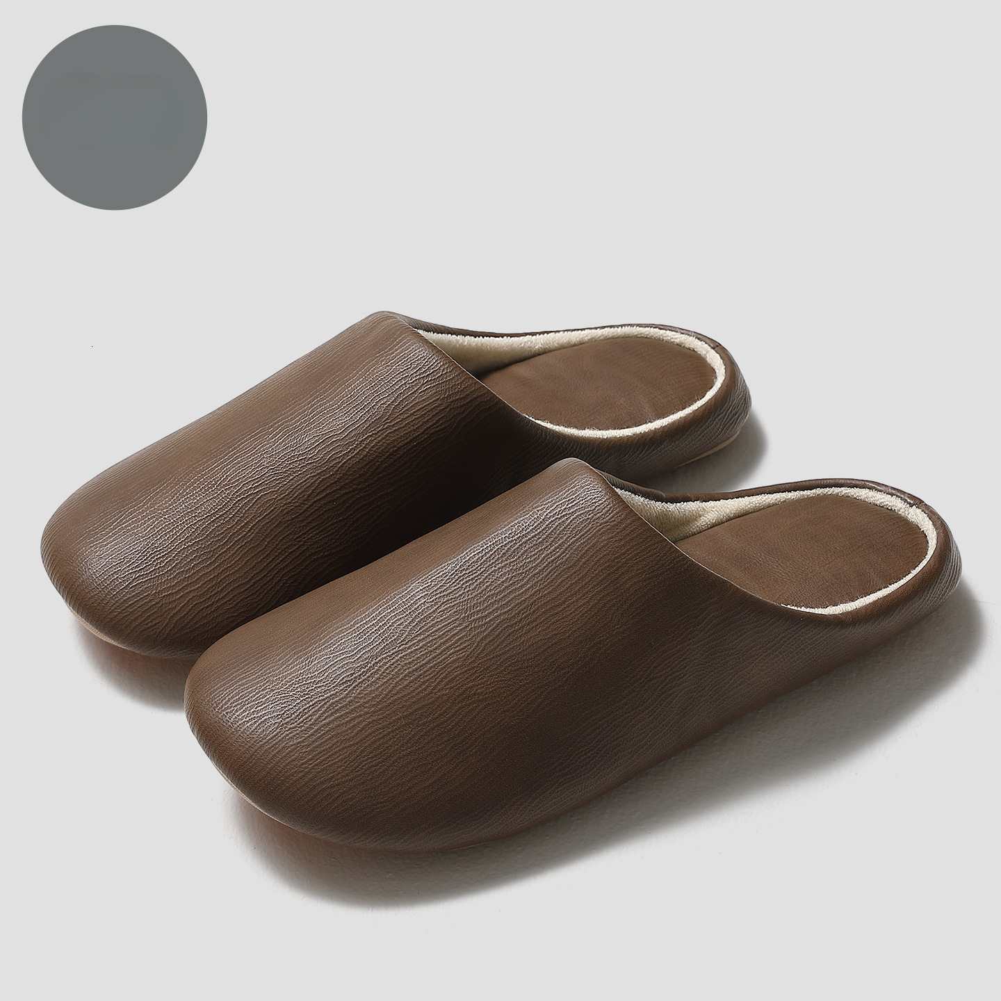 Winter new Korean soft soled men's and women's indoor home quiet anti slip cotton shoes fashion trend children's cotton shoes designer 