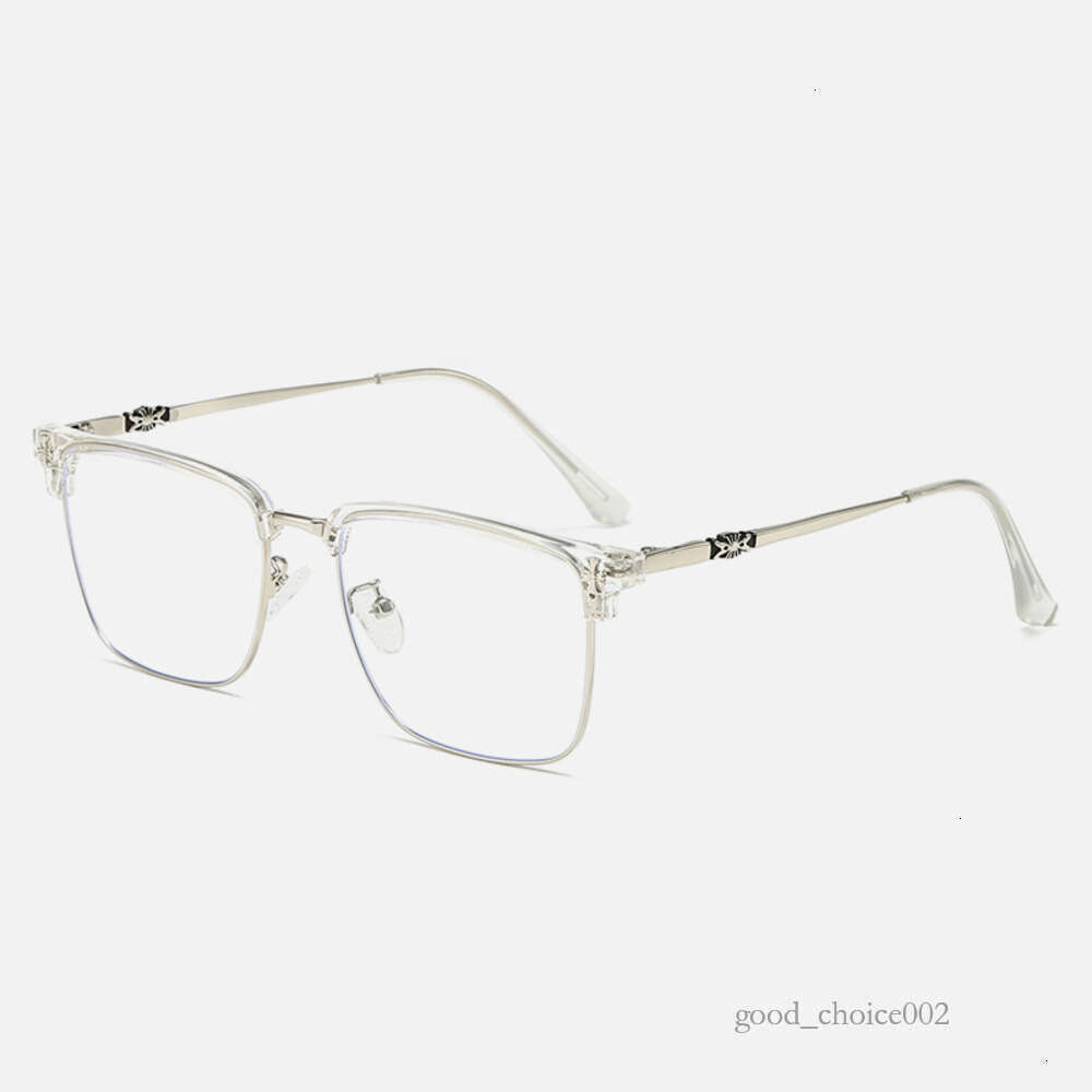 Lanjia- New KRO Fashion Korean Style Business Anti-Slip Metal Artistic Men's And Women's Blue Light Blocking Eyeglass Frame 12E80 71