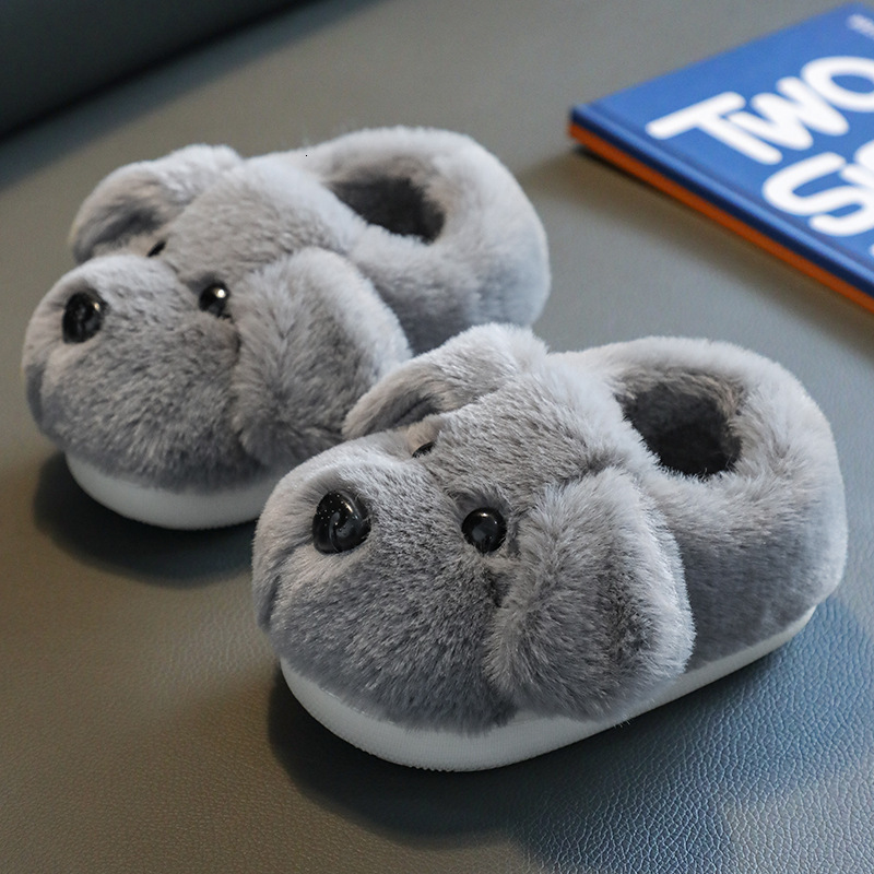 Children's Cotton Slippers Men's Indoor Slippers Trendy Fashion Designer Shoes Men's And Women's Shoes Cotton Slippers Autumn New 