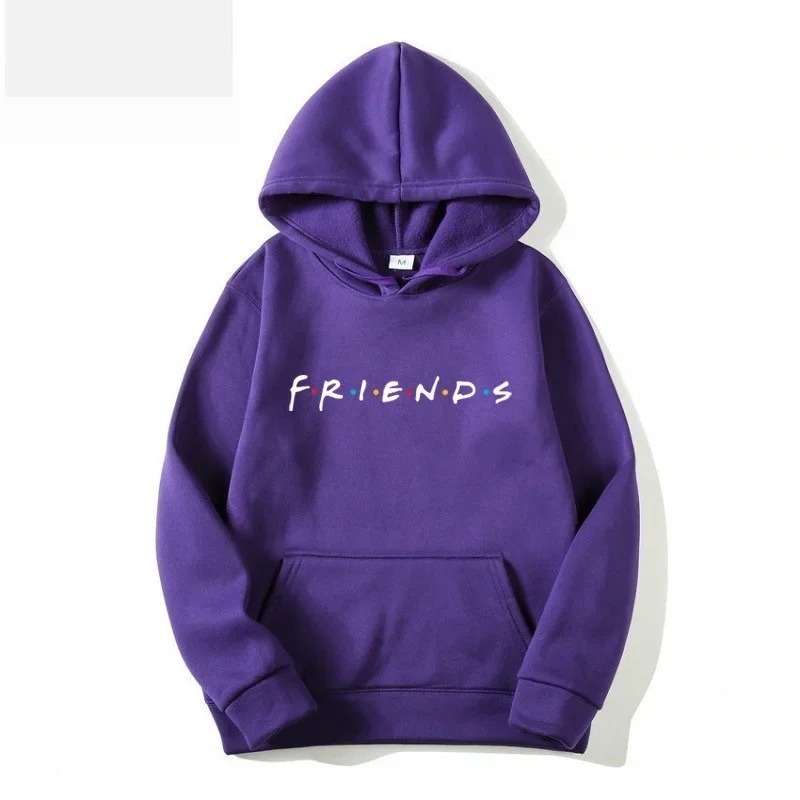 2024 New Autumn Winter Fashion Friends Hooded Sweatshirt White Friends Shirt and Hat Hooded Sweatshirt 200808