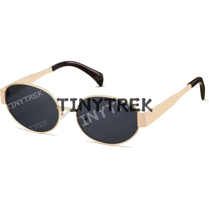 Oval sunglasses for women, fashionable sunglasses, classic lampshade, UV400 protection, CL2501