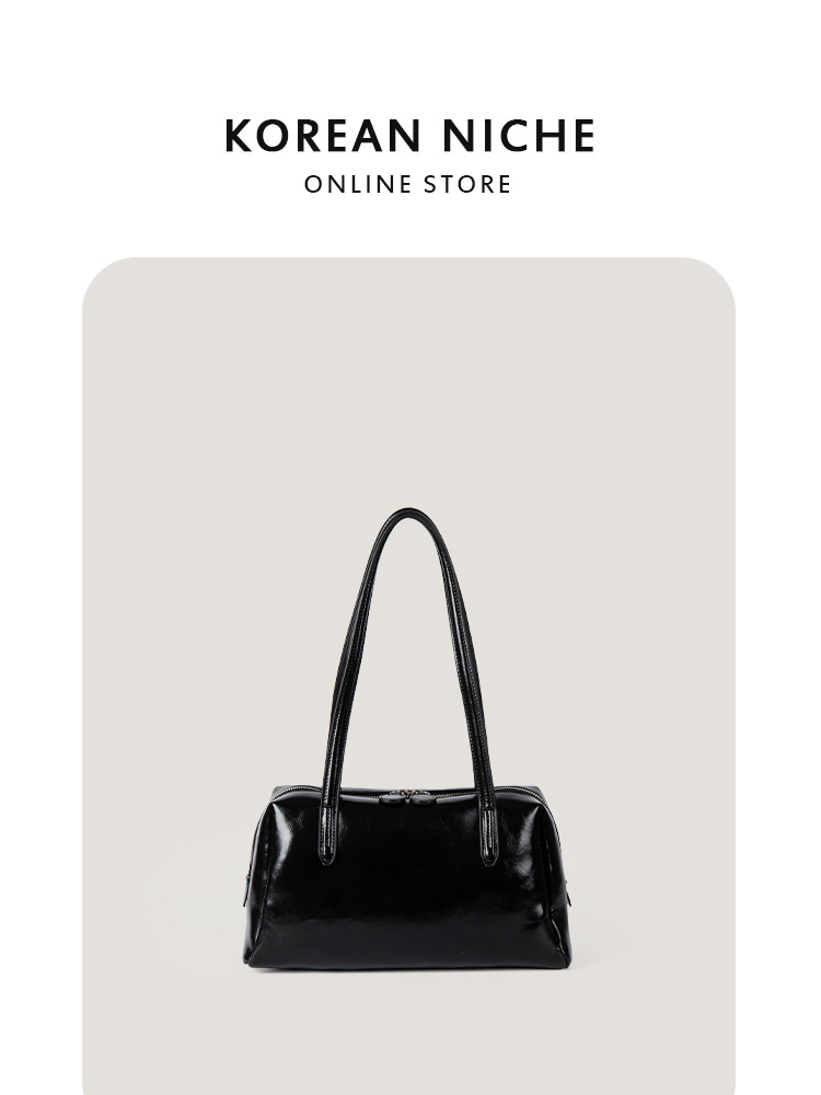 New Style Niche Design Retro Texture Underarm High-Grade Large Capacity Korean-Style Commuter Handbag And Shoulder Bag