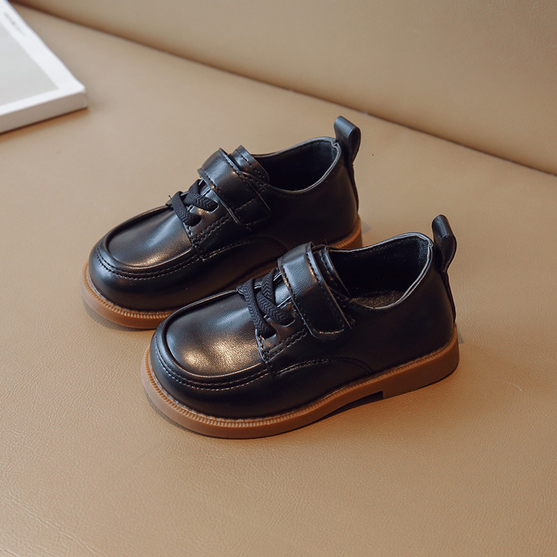 British Style Trendy Soft Soled Black And White Shoes Fashionable Designer Shoes Autumn New Luxury Designer Shoes Men's And Women's Children