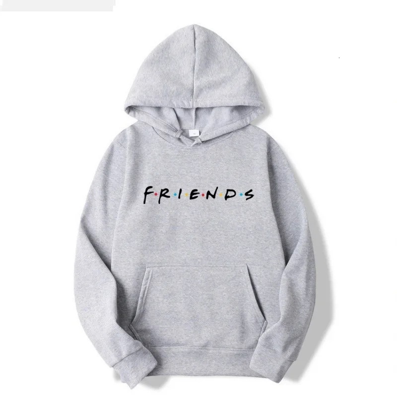 2024 New Autumn Winter Fashion Friends Hooded Sweatshirt White Friends Shirt and Hat Hooded Sweatshirt 200808