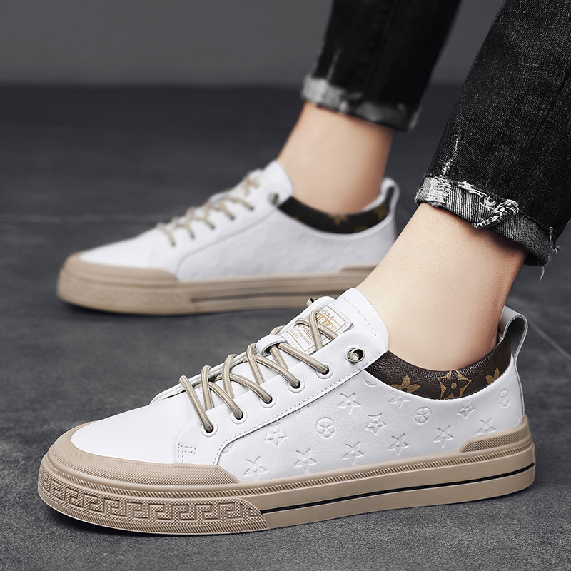 free shipping designer shoes New trendy low cut casual soft sole versatile autumn and winter fashion sports shoes black white