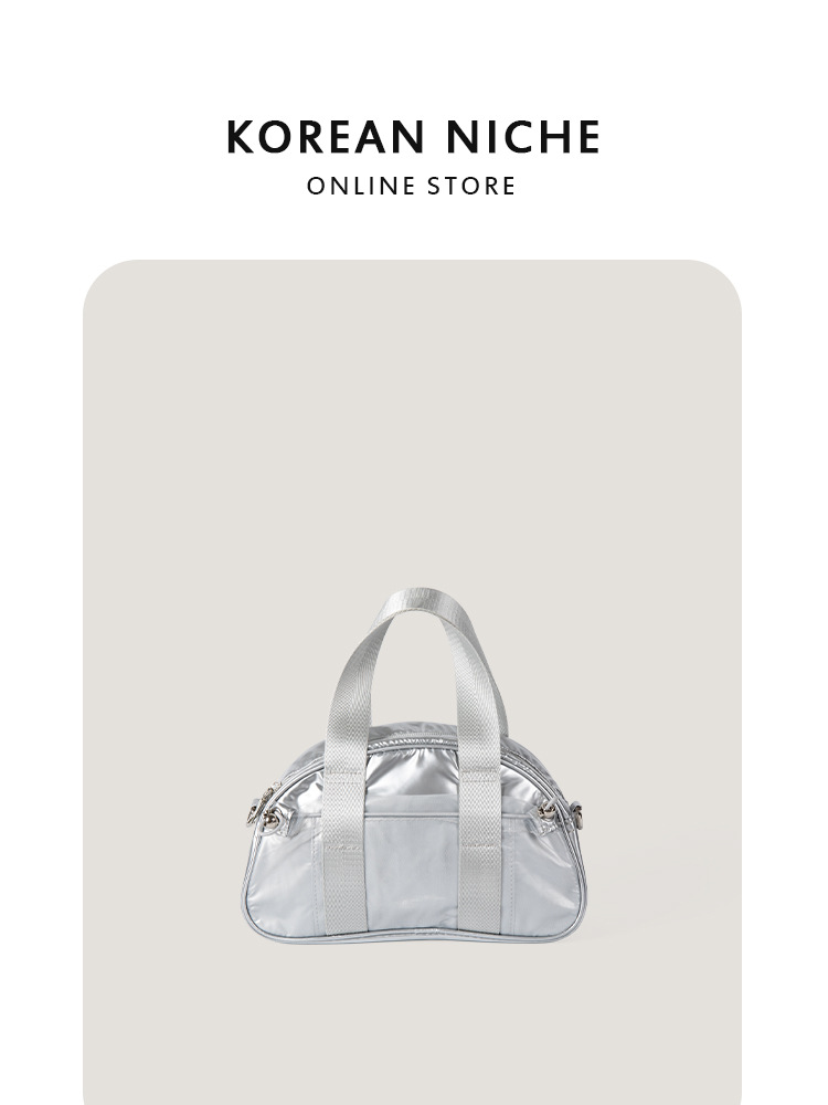 Korean-Style Fashionable High-End One-Shoulder Saddle 2025 Autumn New Style Exquisite Simple Crossbody And Hand-Held Small Bag For Women