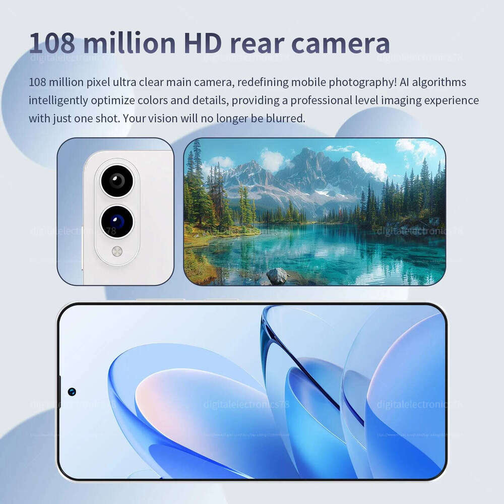 2025 Original S26 Edge+ phones PC 7.3 Inch HD 4K Android 15 22Gb+2Tb 8000Mah Battery 4G 5G Dual Sim Card Wifi GPS smartphone