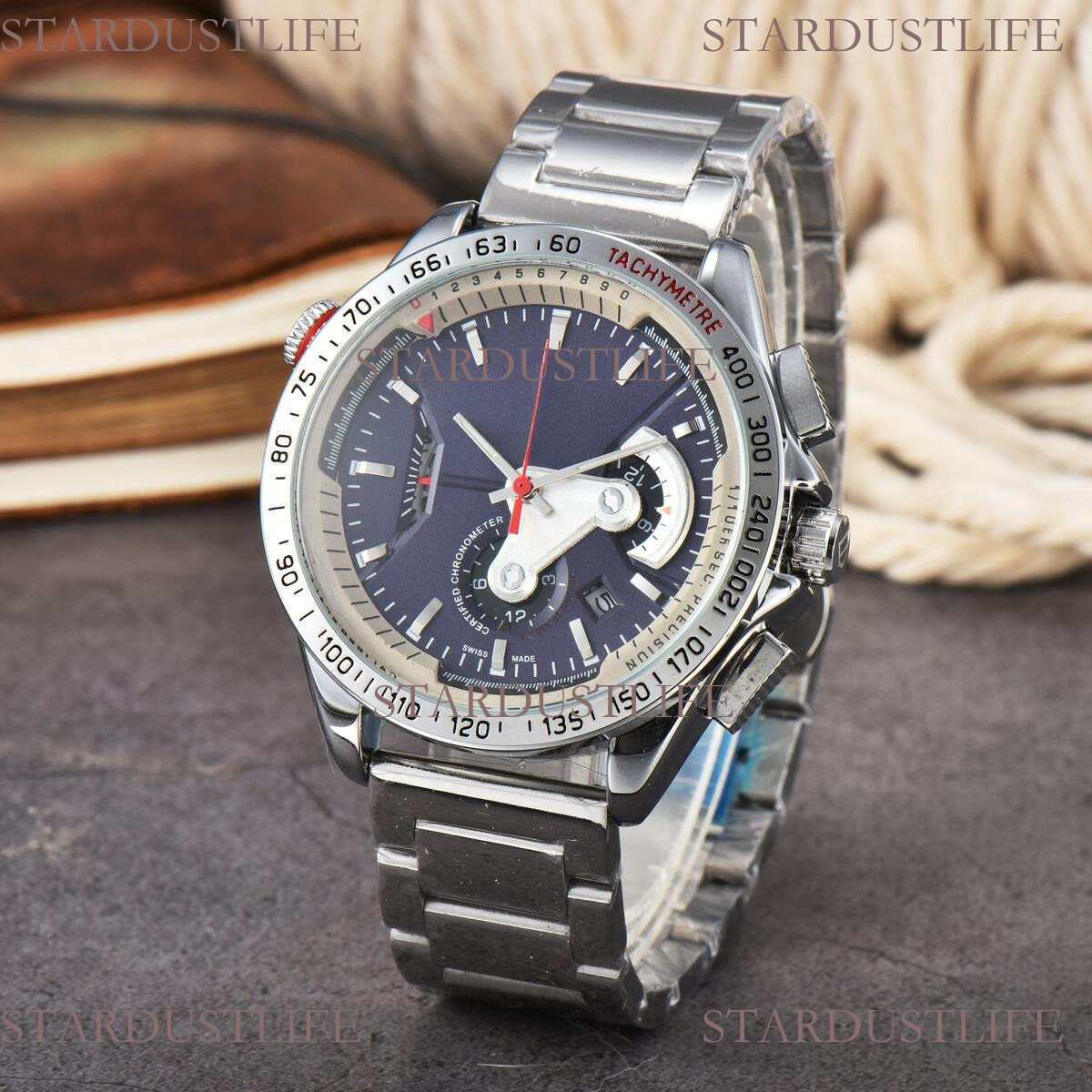 Designer Tagly Heuerers Watch Fashion Watch Chronograph Mens Menwatch Famous Brand High Quality For Man Movement Stainless TOP F1 With Box Classic Ae6